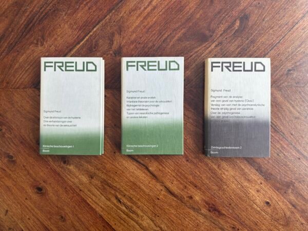 Sigmund Freud - Drie boeken uit zijn verzamelde werken