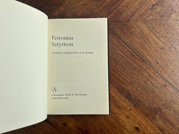 Petronius - Satyricon