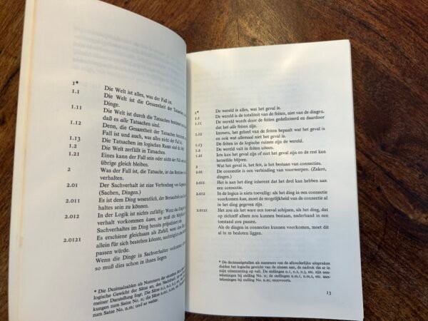 Ludwig Wittgenstein - Tractatus logico-philosophicus - Afbeelding 4