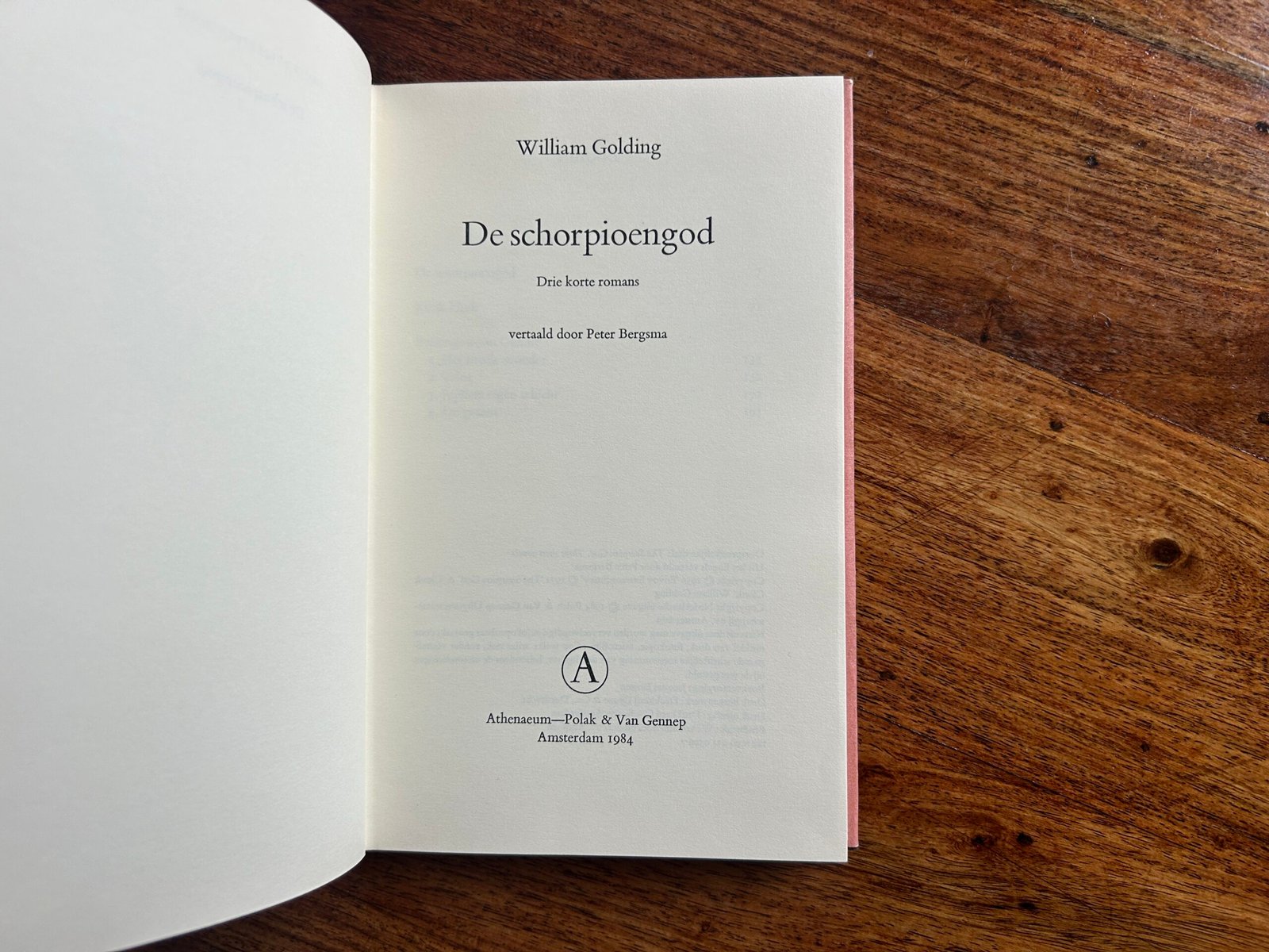 William Golding - De schorpioengod (verhalen) - Afbeelding 4