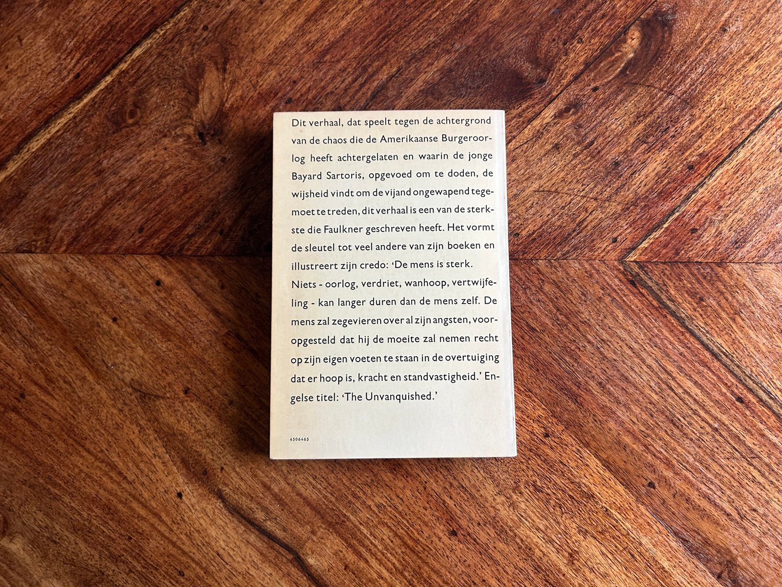 William Faulkner - Onoverwinnelijk - Afbeelding 4