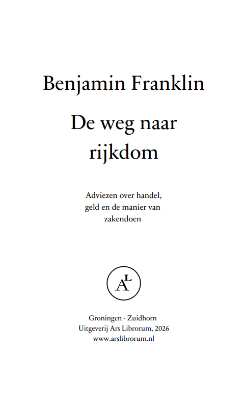 Benjamin Franklin - De weg naar rijkdom - Afbeelding 3