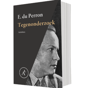 E. du Perron - Tegenonderzoek paperback 1